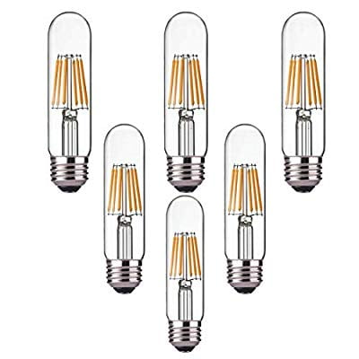 Clear Warm White LED Filament 6w LIght Bulb E27 Edison Screw Clear Warm White LED Filament 6w LIght Bulb E27 Edison Screw